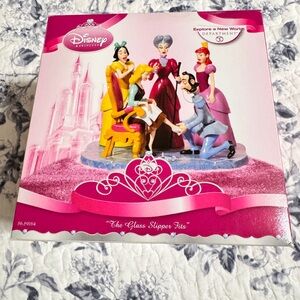 Disney Retired Studio 56 The Glass Slipper RARE 🔥💥